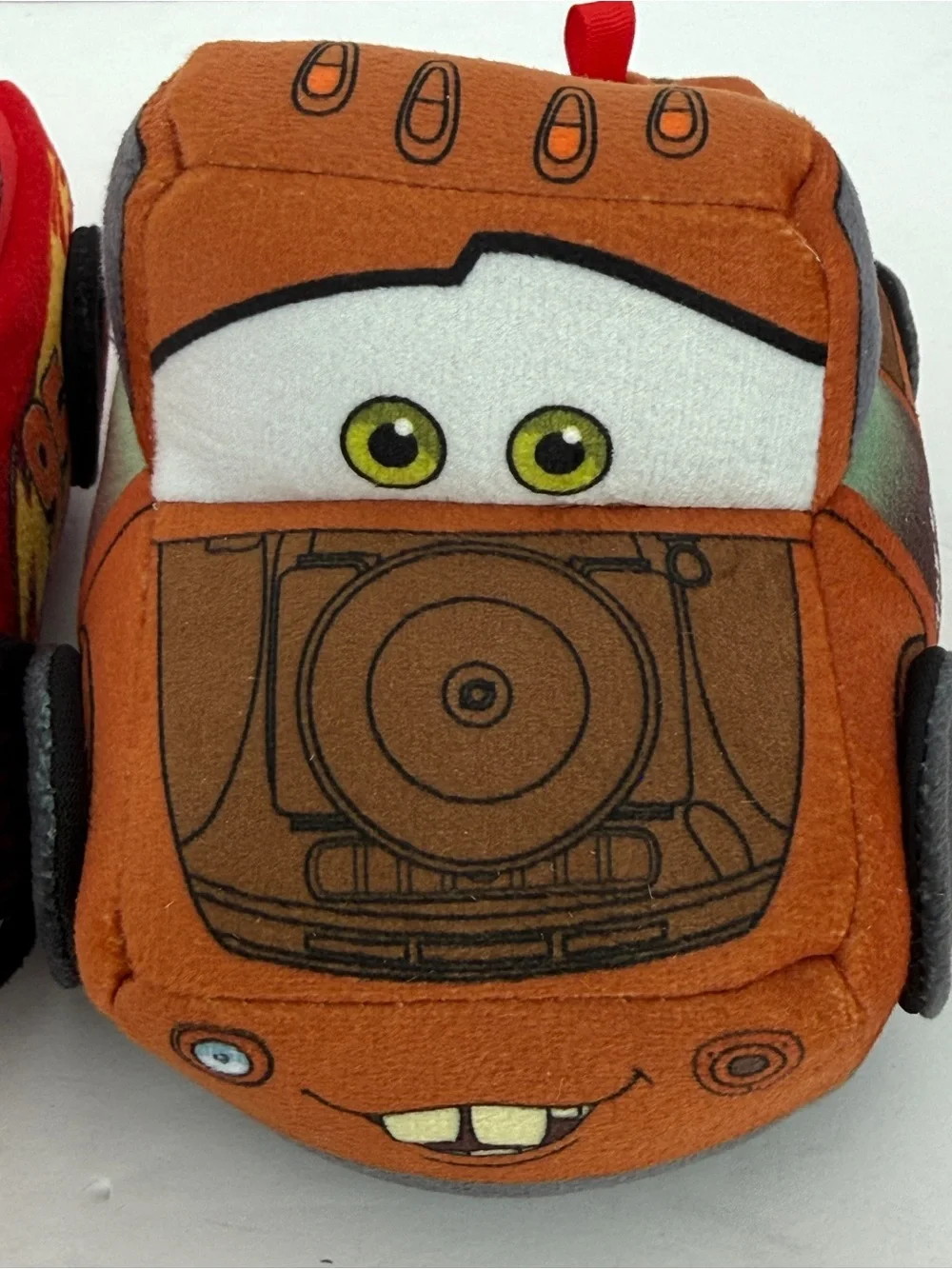 Disney Pixar Cars Lightning McQueen and Mater Plush Toddler House Slippers